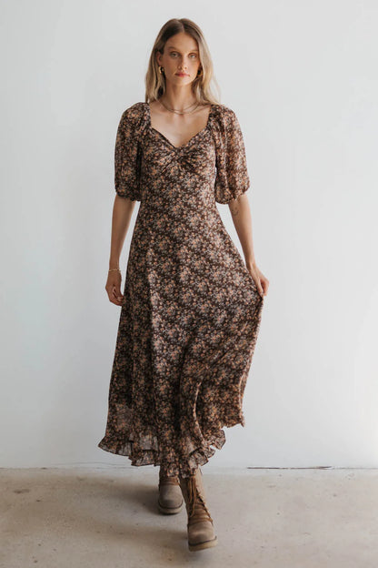 Jordana Floral Maxi Dress FINAL SALE