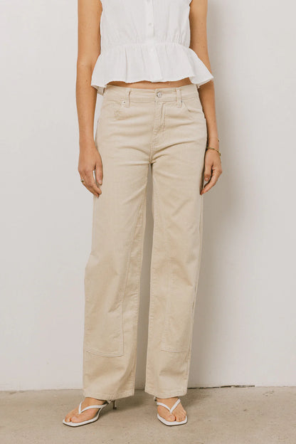 Kaya Corduroy Straight Leg Pants FINAL SALE