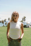 Lilah Tank in Ivory