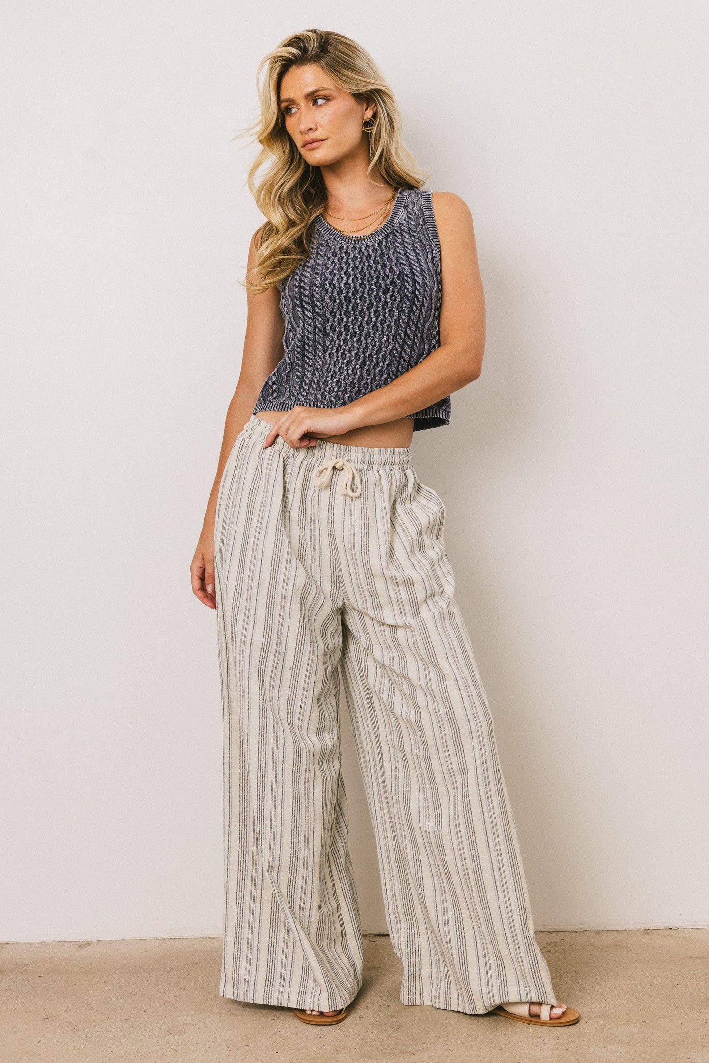 Kirra Striped Wide Leg Pants FINAL SALE