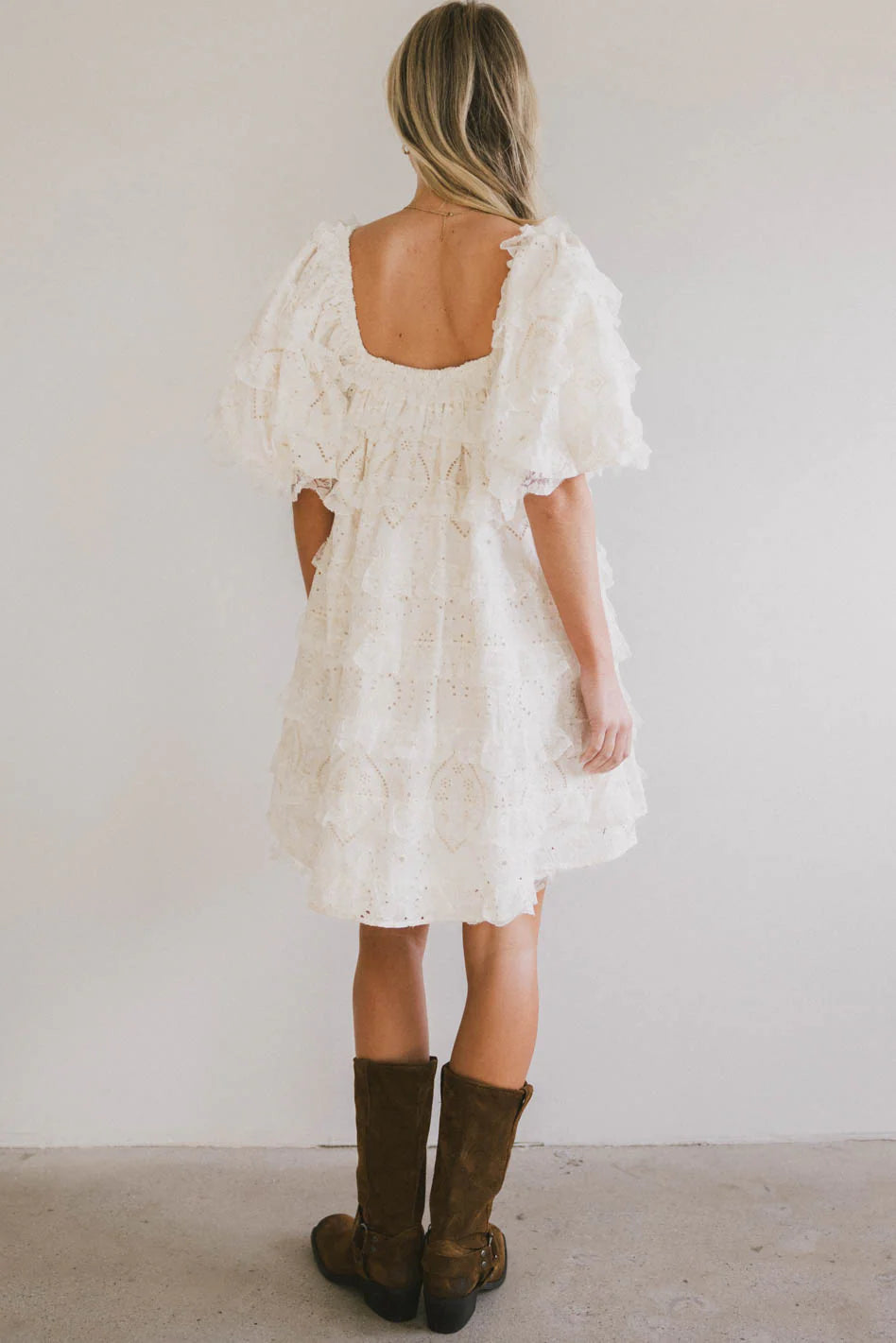 Solene Babydoll Mini Dress FINAL SALE