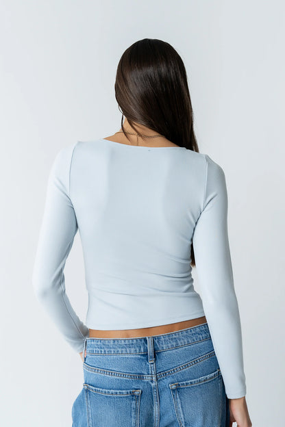 Theresa Top in Blue
