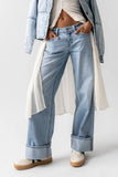 Marcia Cuffed Baggy Jeans