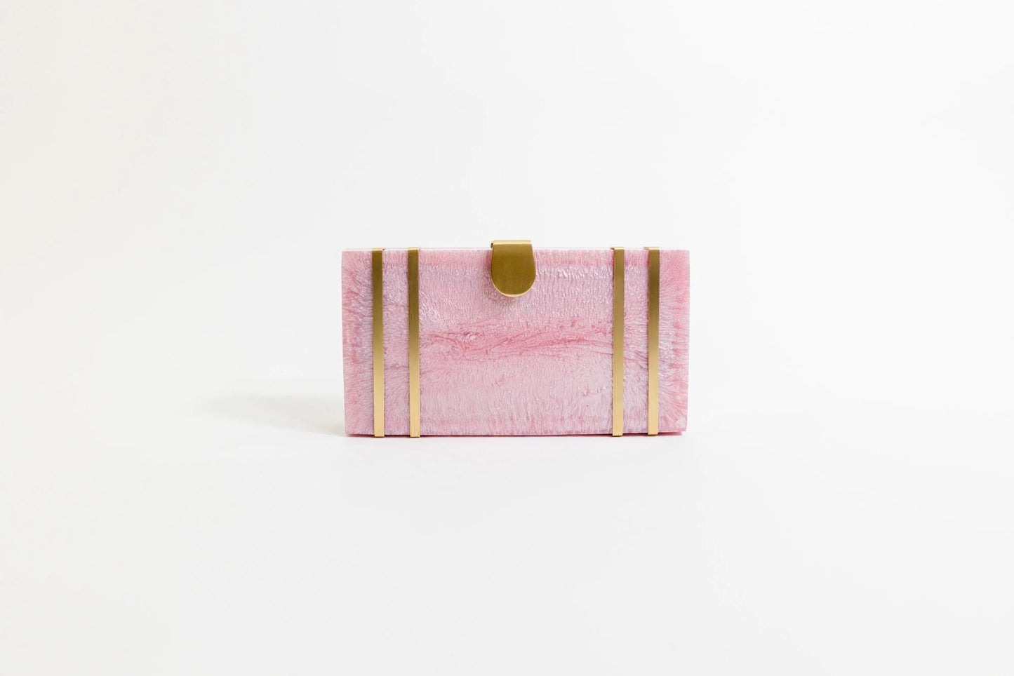 Opulent Clutch Rose Quartz