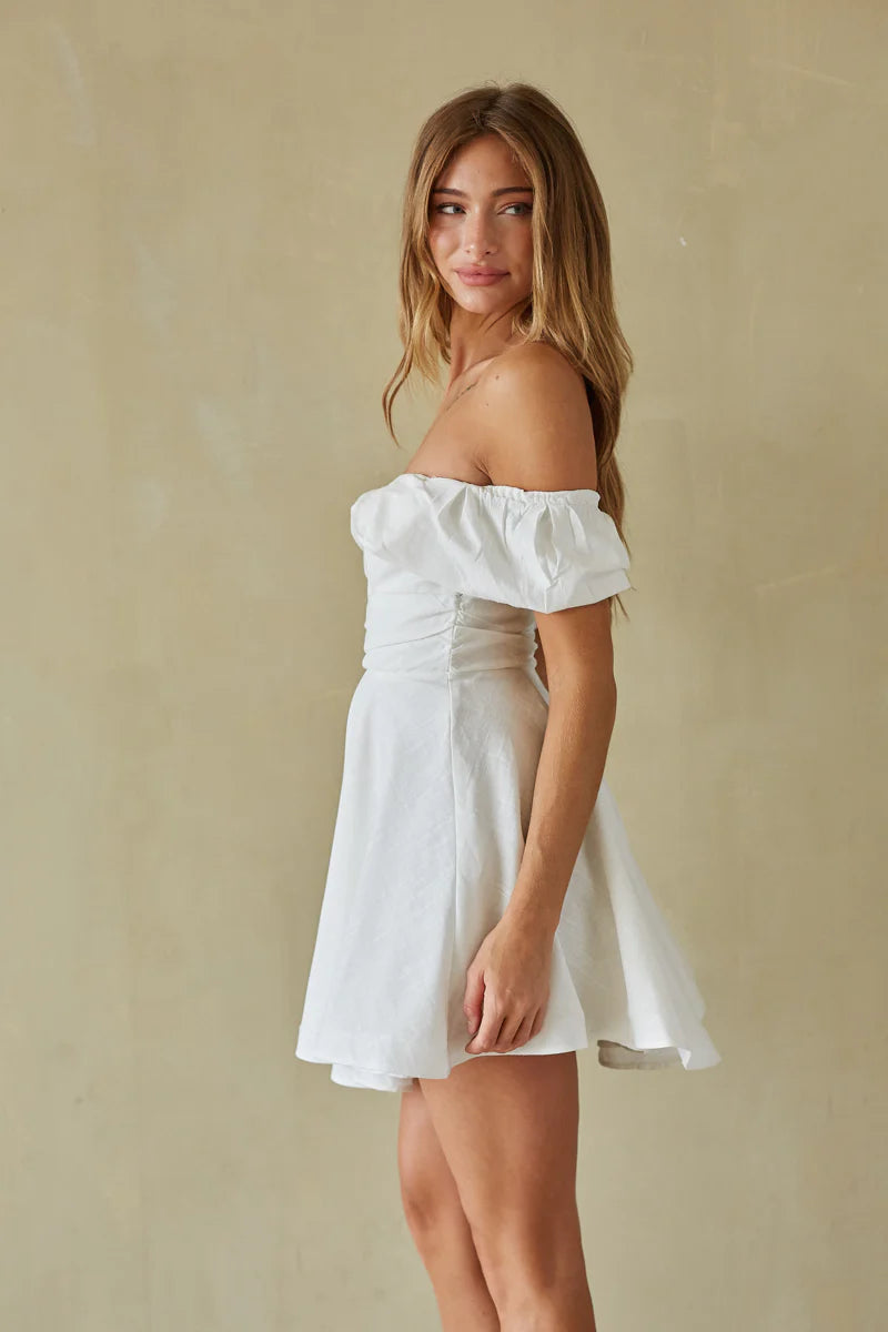 Ava Fit and Flare Mini Dress