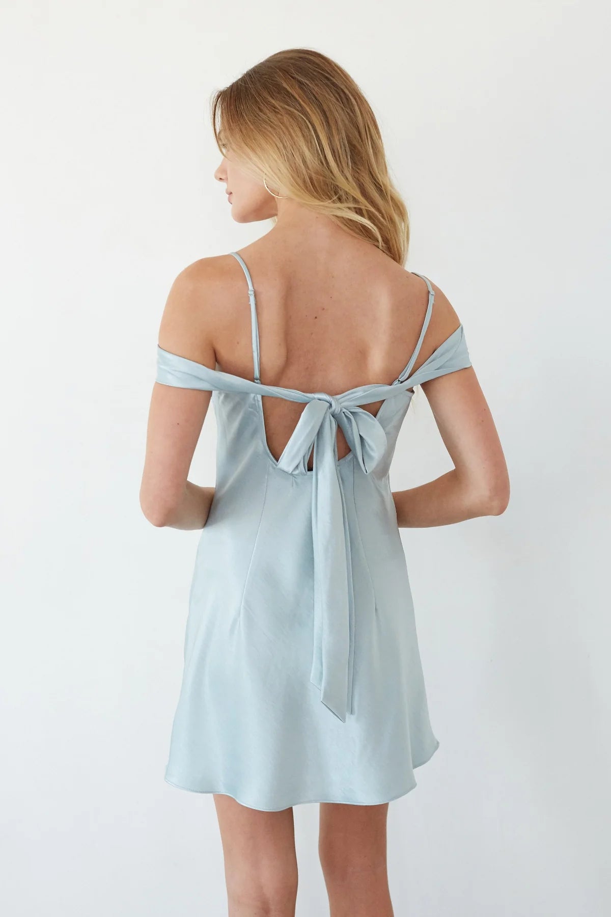 Alira Satin Mini Dress