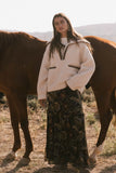 Nora Fleece Pullover in Cream Final Sale