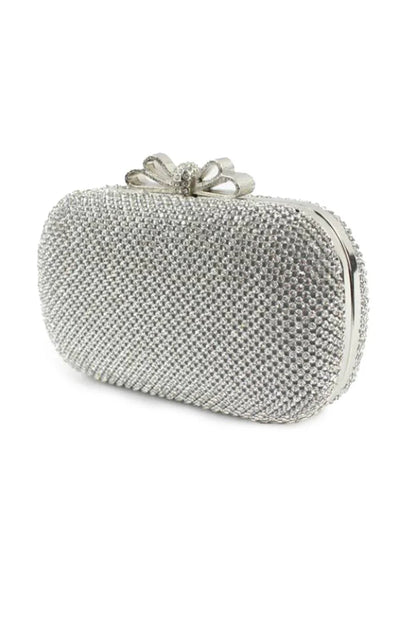 Beautiful Metal With Crystal Rhinestone Adjustable Bridal Purse