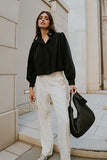 Londyn Bubble Jacket in Black FINAL SALE