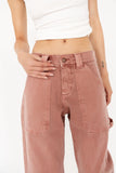 Scottie Barrel Jeans in Mauve FINAL SALE
