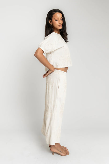Kortney Floral Wide Leg Pants