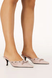 Elio Pointed Mule