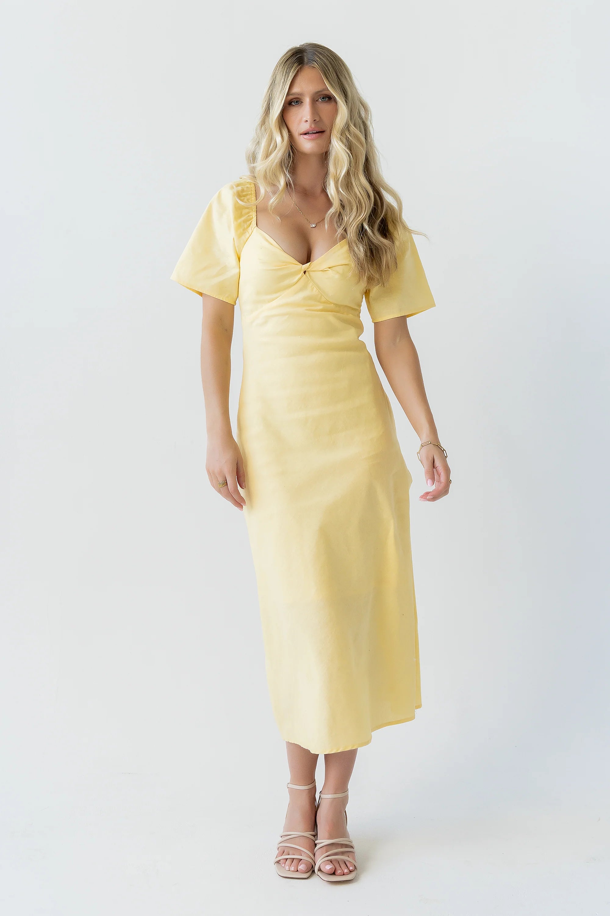 Brett Twist Midi Dress