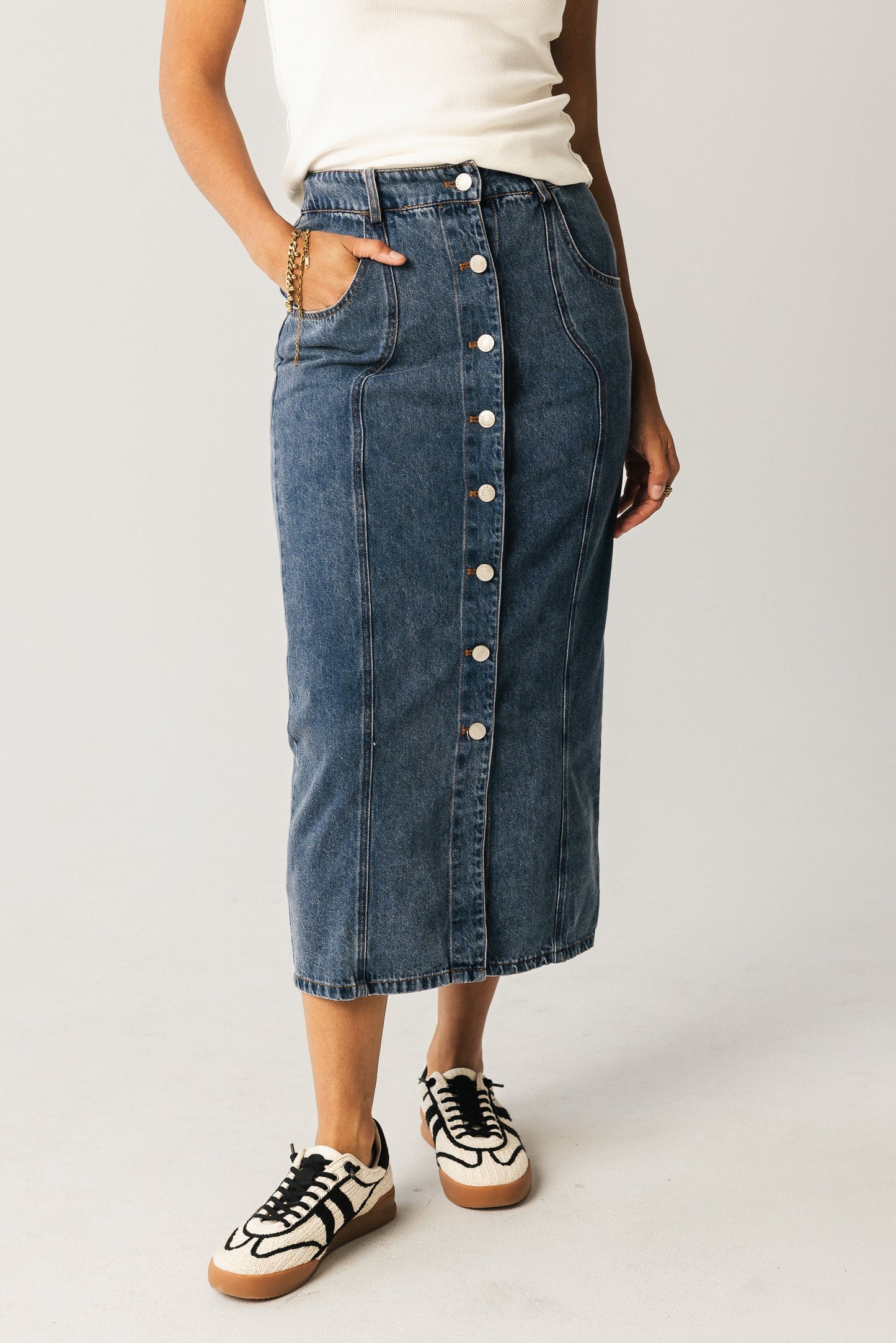 Kylo Denim Maxi Skirt FINAL SALE
