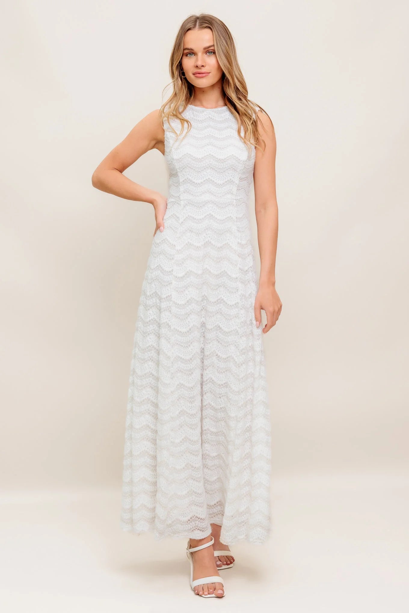 LANDRY LACE MAXI DRESS