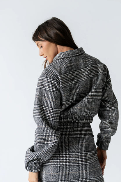 Finley Tweed Jacket in Black