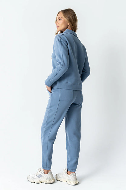Patricia Barrel Sweatpants in Blue FINAL SALE