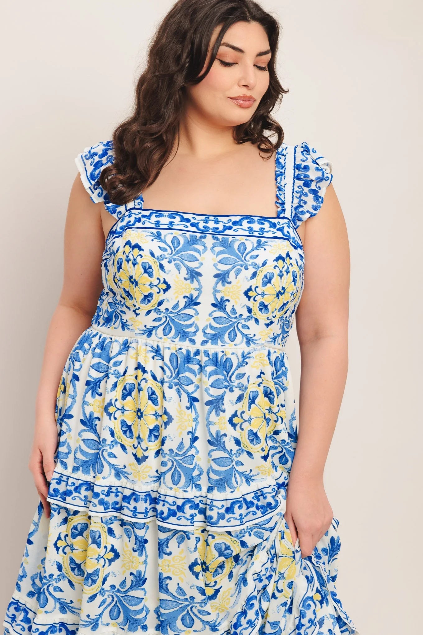 SALTY AIR SWEETHEART BLUE MAXI DRESS