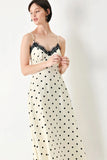 DOTTY SWEETHEART POLKA DOT MIDI DRESS
