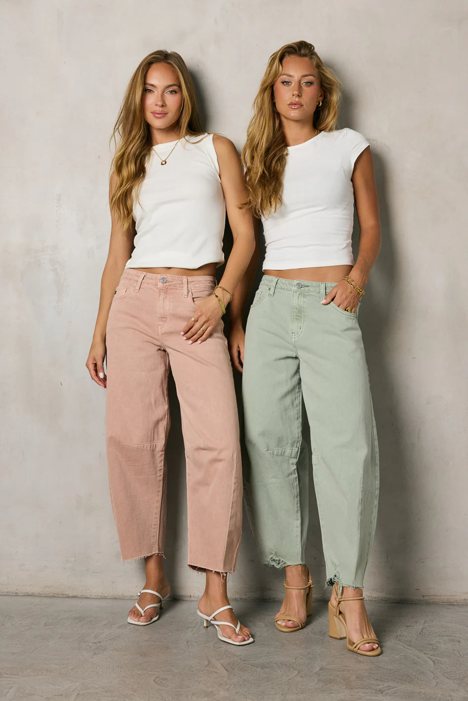 Evie Barrel Jeans