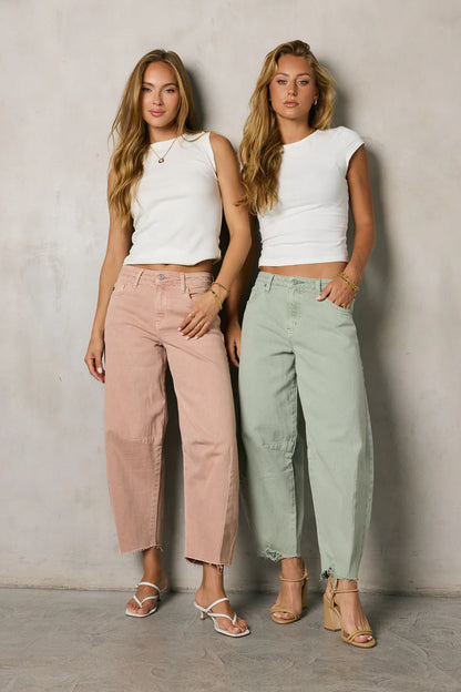 Evie Barrel Jeans