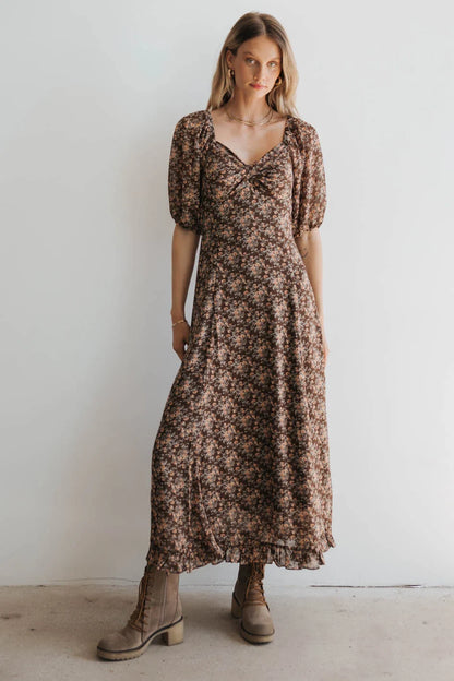 Jordana Floral Maxi Dress FINAL SALE