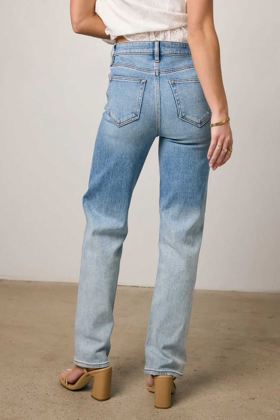 Croft Straight Leg Ombre Jeans FINAL SALE