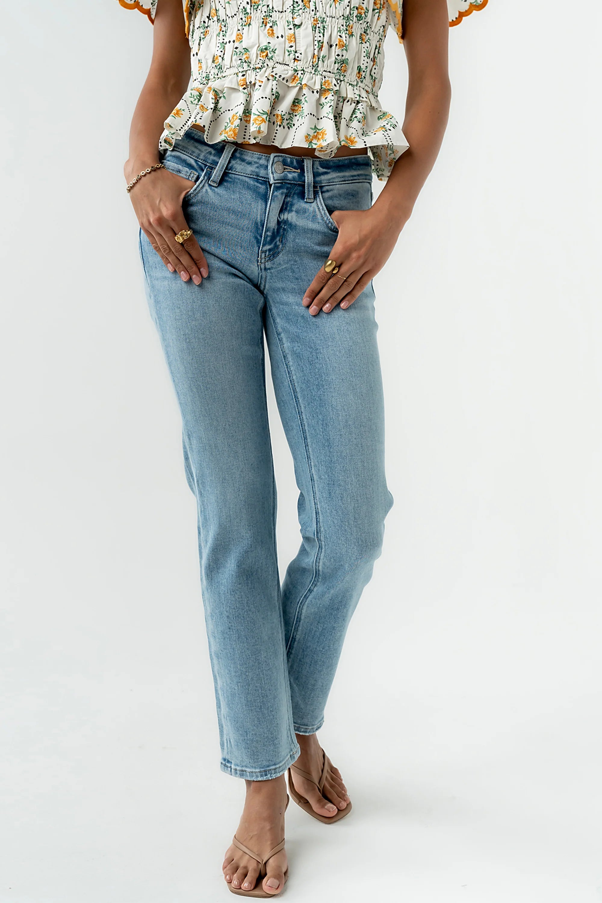 Brecklyn Straight Leg Jeans