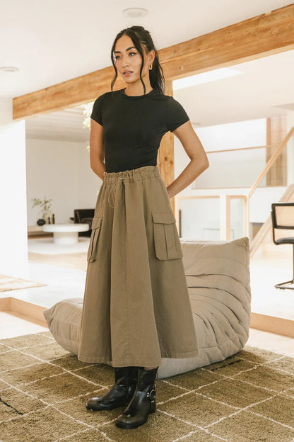 Angelina Cargo Skirt FINAL SALE