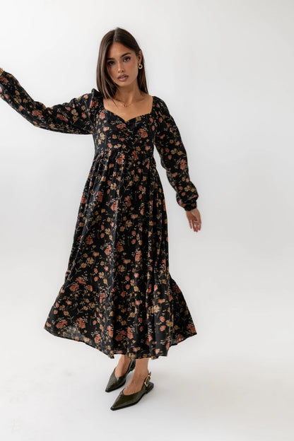 Michelle Floral Maxi Dress FINAL SALE