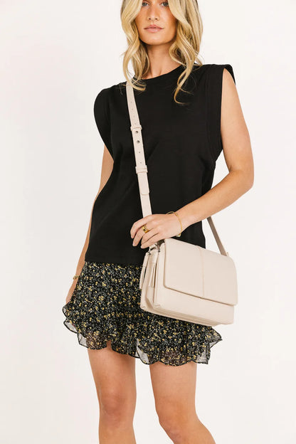 Larkin Crossbody Bag in Ivory FINAL SALE