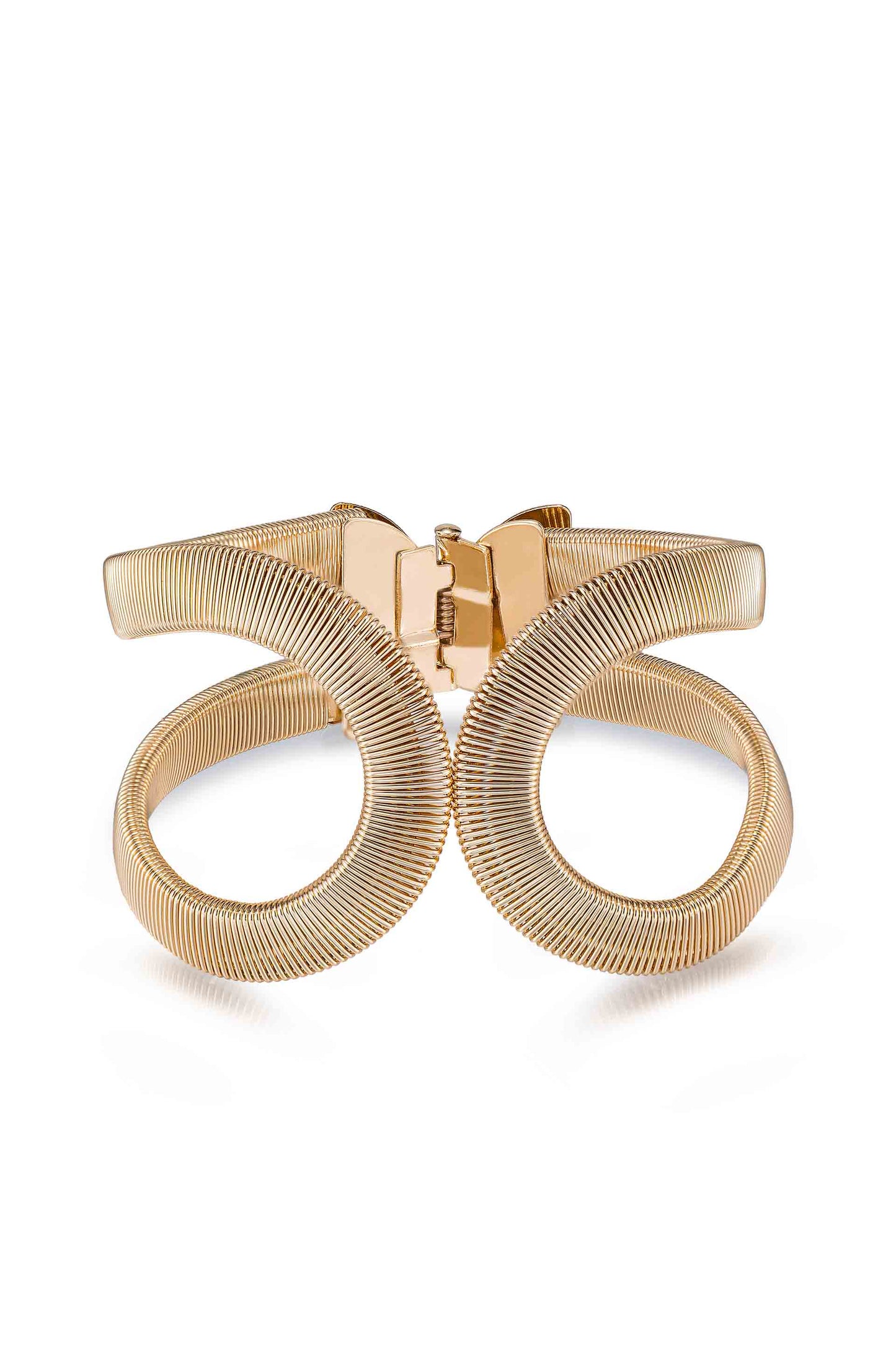 Abstract Flex Cuff Bracelet