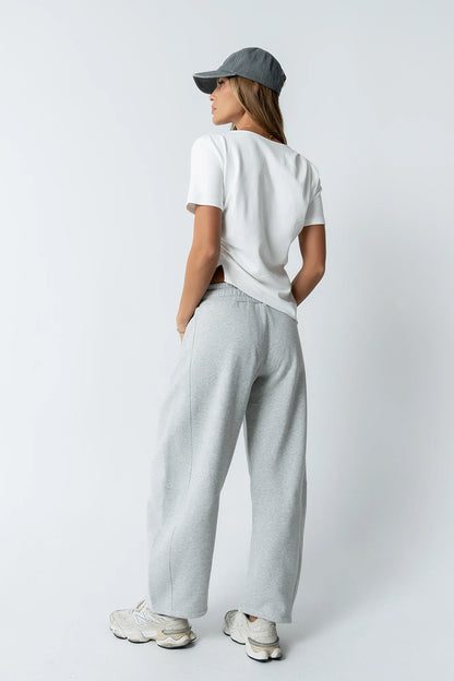 Maribel Barrel Sweatpants in Grey FINAL SALE