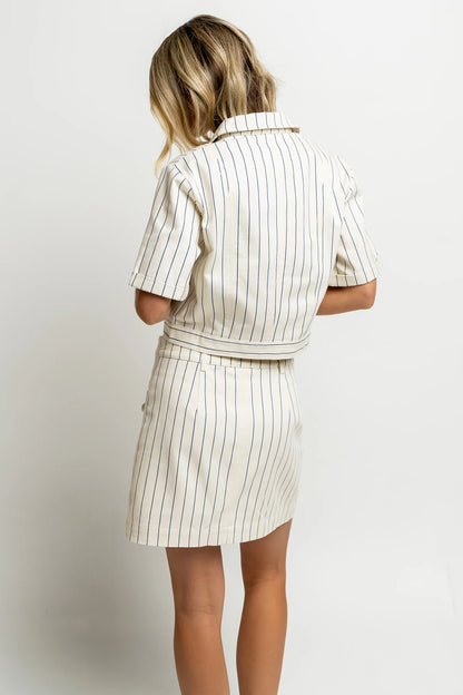 Baylor Striped Button Up FINAL SALE