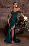 VERONA GOWN GLITTER SATIN CORSET DRESS