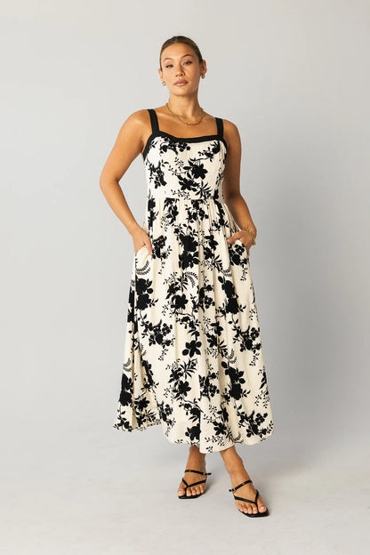 Zora Floral Midi Dress FINAL SALE