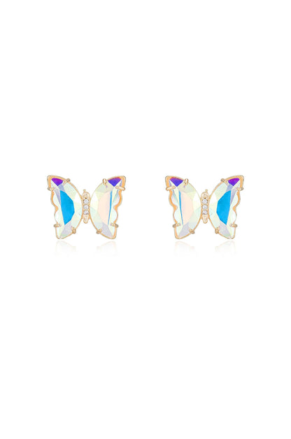 Flutter Away Crystal Earrings