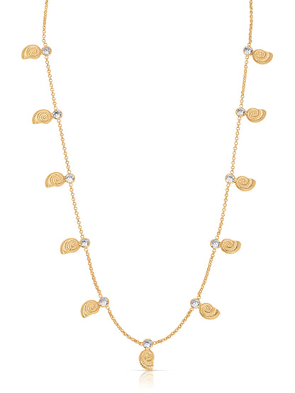 Nautilus Shell Charm Necklace