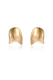 Curved Stud Earrings