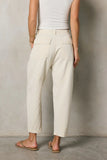 Rosie Tencel Loose Pants in Beige FINAL SALE
