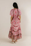 Cary Floral Dress in Pink FINAL SALE