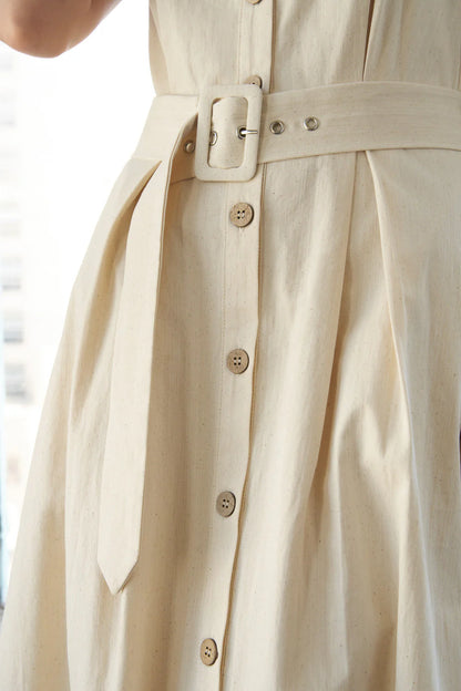 CALIFORNIA DREAMING BUTTON DOWN DRESS