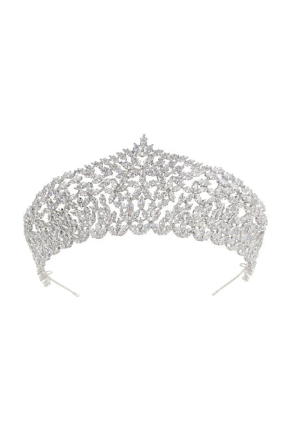 Vintage Zircon Wedding Crown