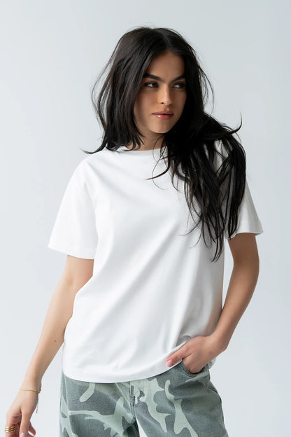Chance Tee in White