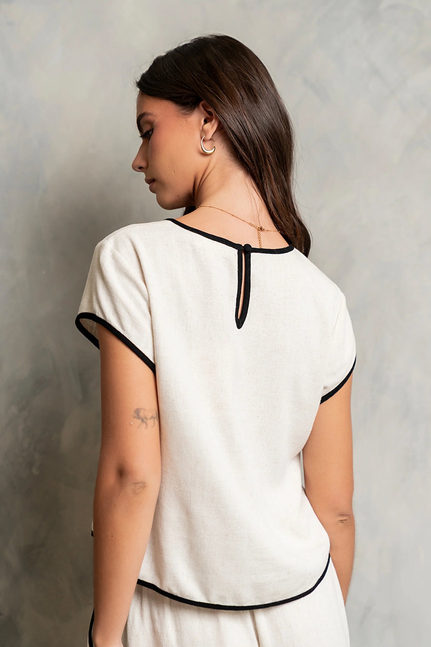 Alayna Contrast Top