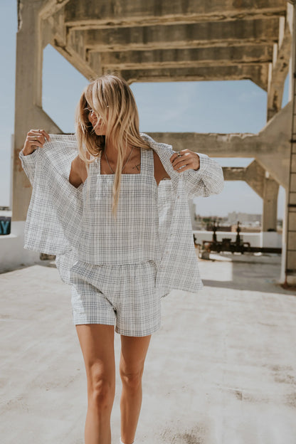 Viola Plaid Shorts