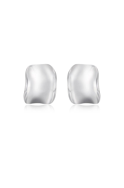 Curved Stud Earrings