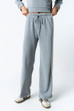 Kourtney Waffle Knit Pants in Grey