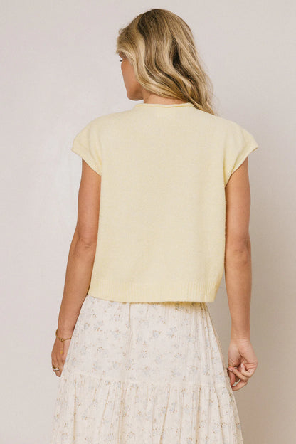 Clark Cardigan in Yellow