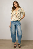 Lisette Barrel Jean in Medium Wash FINAL SALE